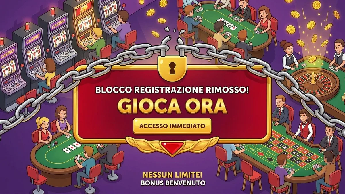 Registrazione con bonus